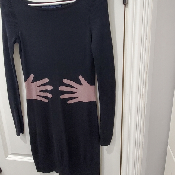 French Connection knit Hands up dress - Picture 6 of 6